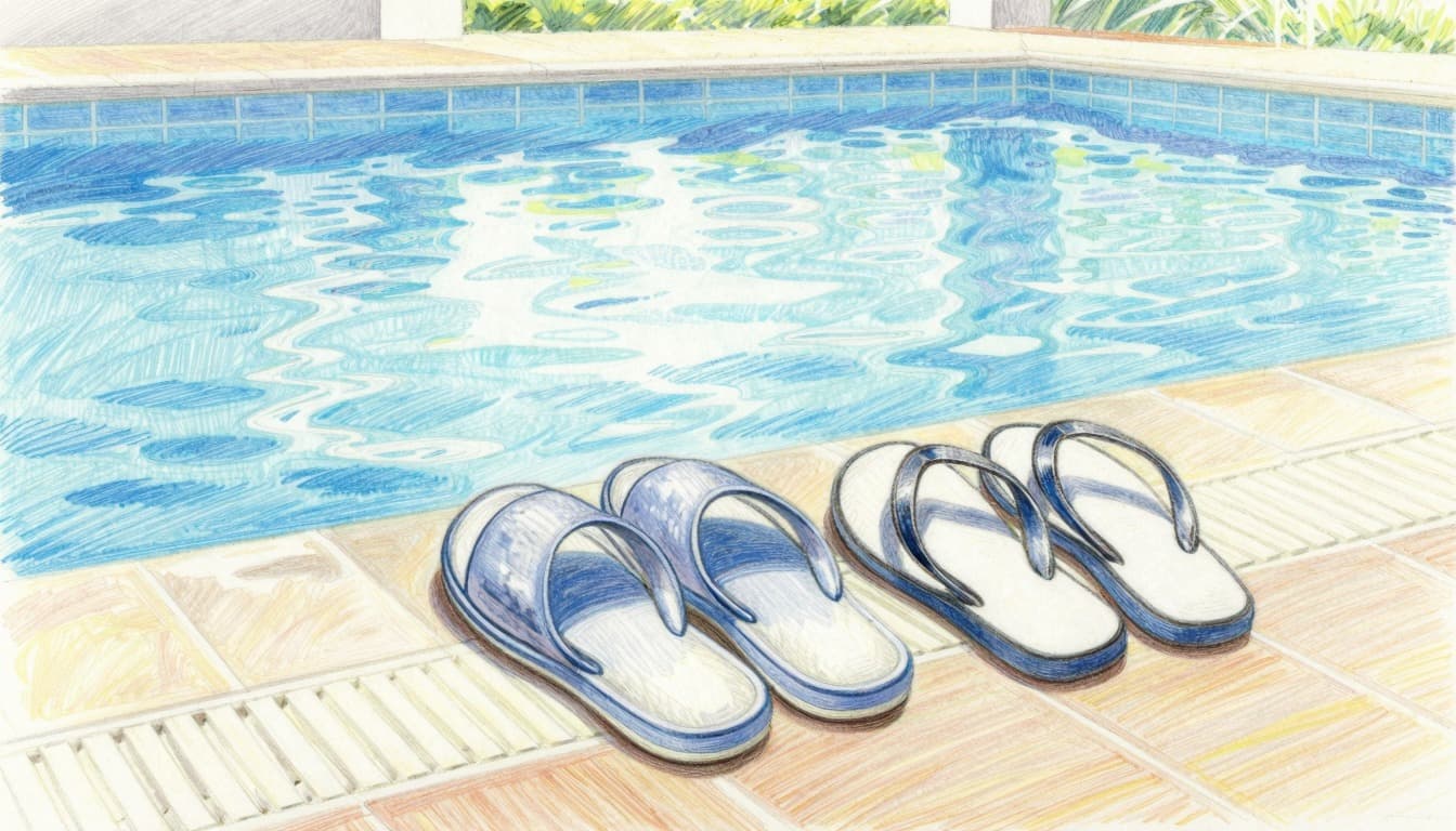 Beste badslippers voor volwassenen: grip en comfort bij het zwembad [2026]