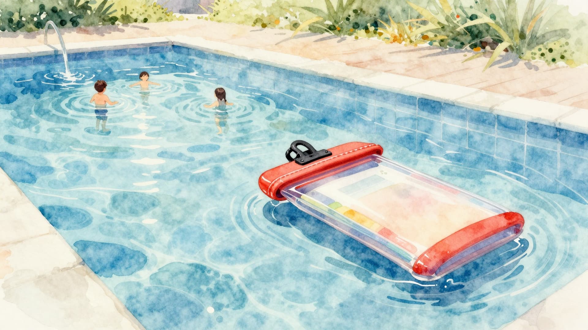 Beste waterdichte telefoonhoesjes en dry bags voor bij het zwembad [2026]