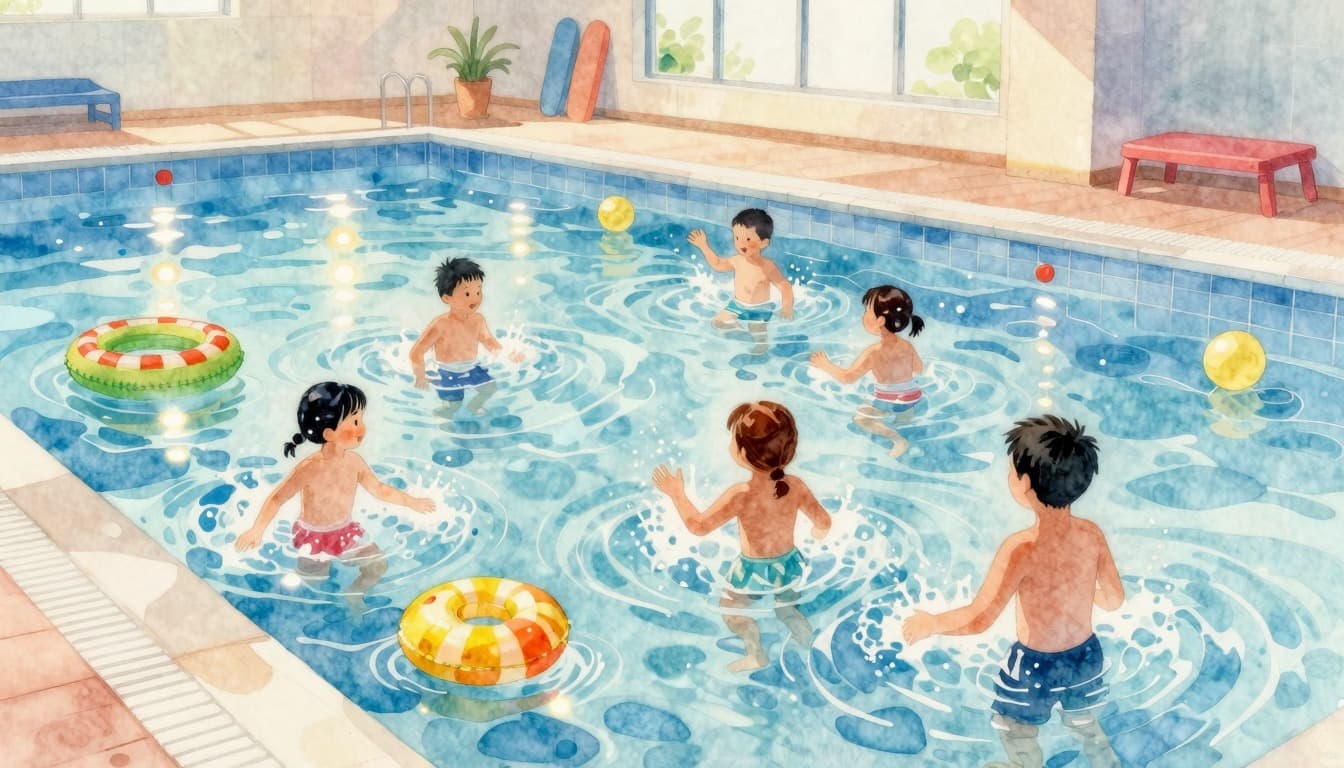 De leukste zwemactiviteiten voor kinderen in de zomervakantie: van discozwemmen tot zeemeerminzwemmen [2026]