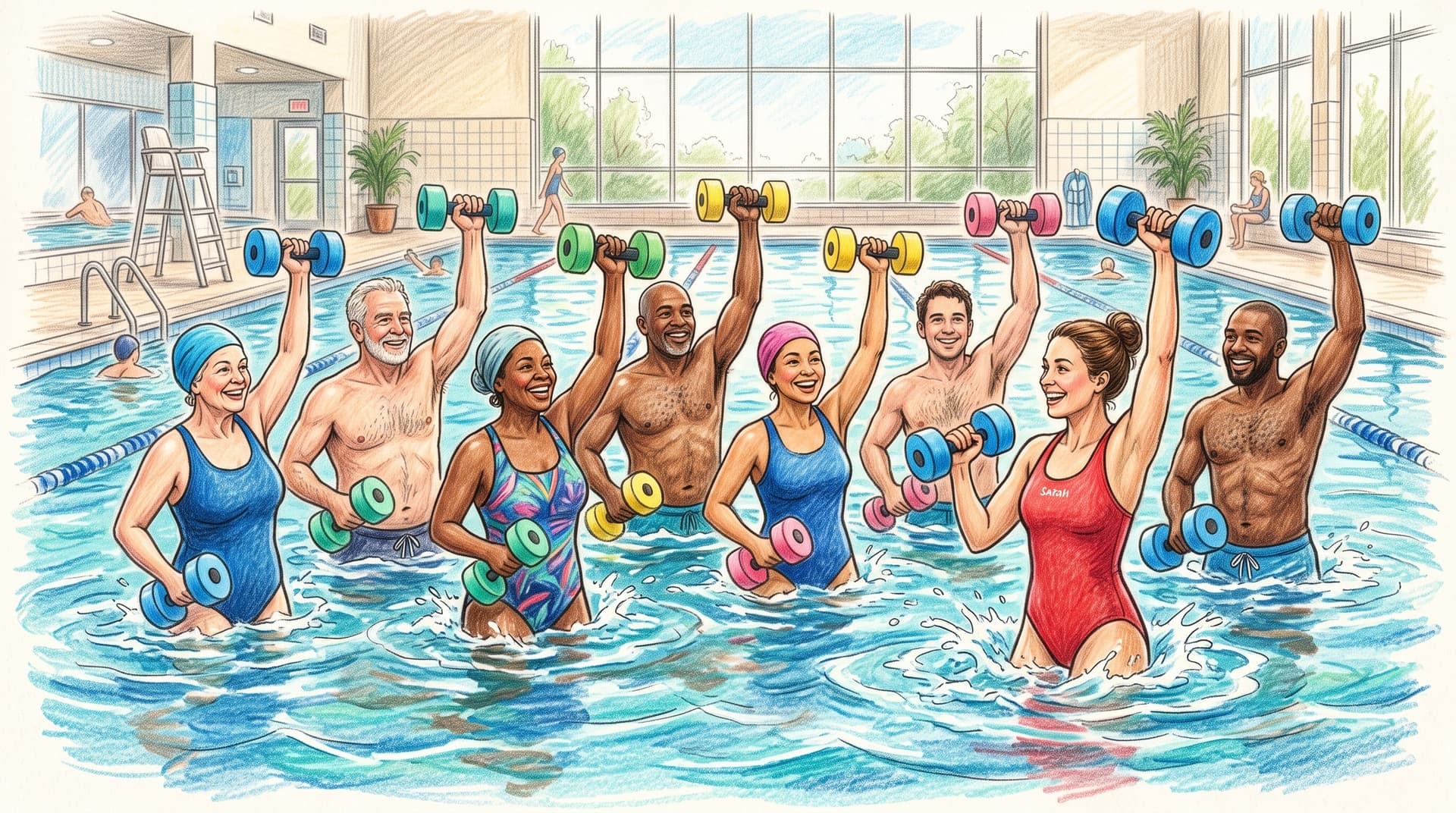 Beste aquafitness materiaal: aqua dumbbells, drijfbanden en handschoenen vergeleken [2026]