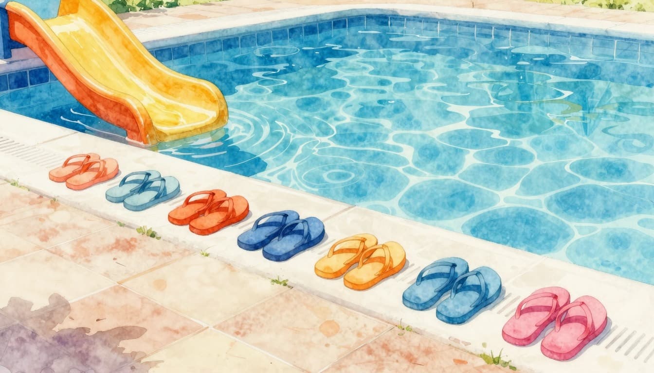 Beste badslippers en zwemsandalen voor in en rond het zwembad [2026]