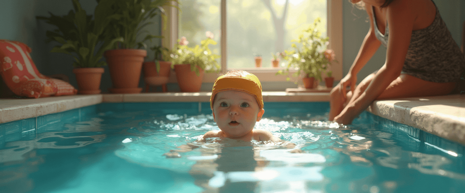 Veilig zwembad kiezen voor een babyzwemles