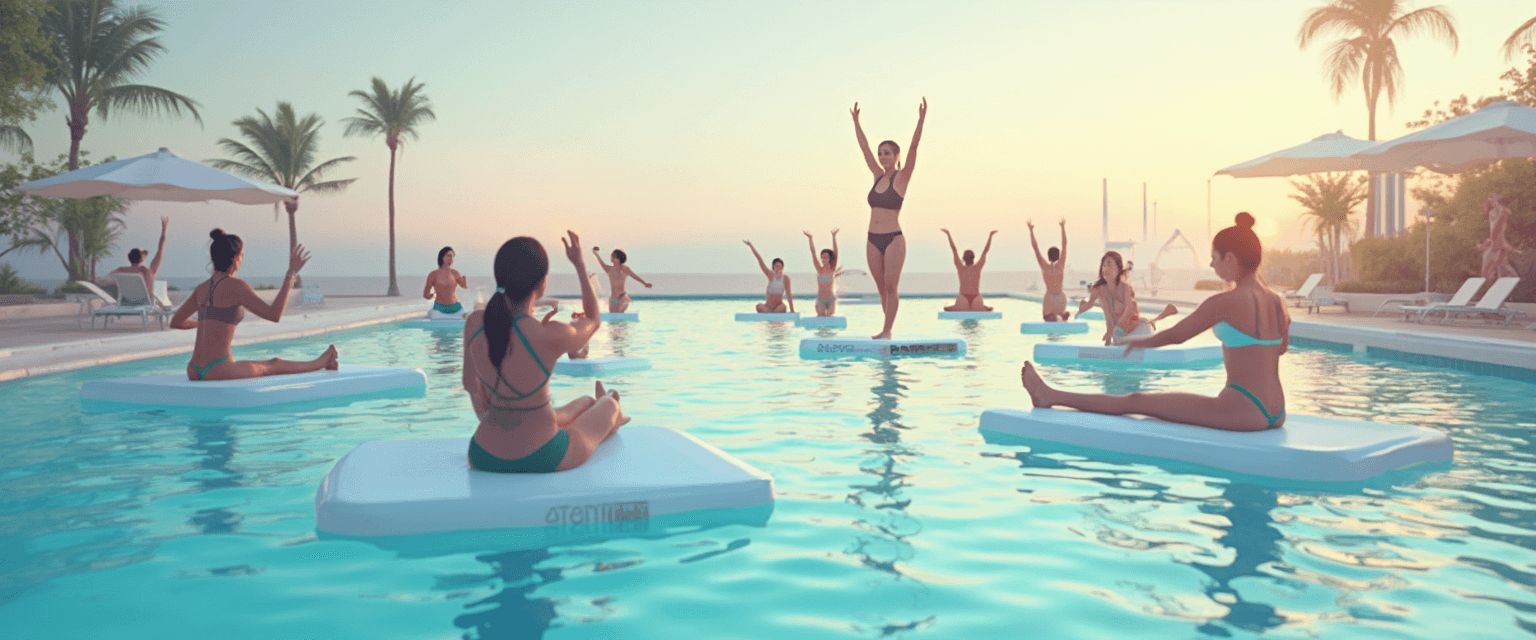 FloatFit Hoornse Vaart: intensieve aquafitness