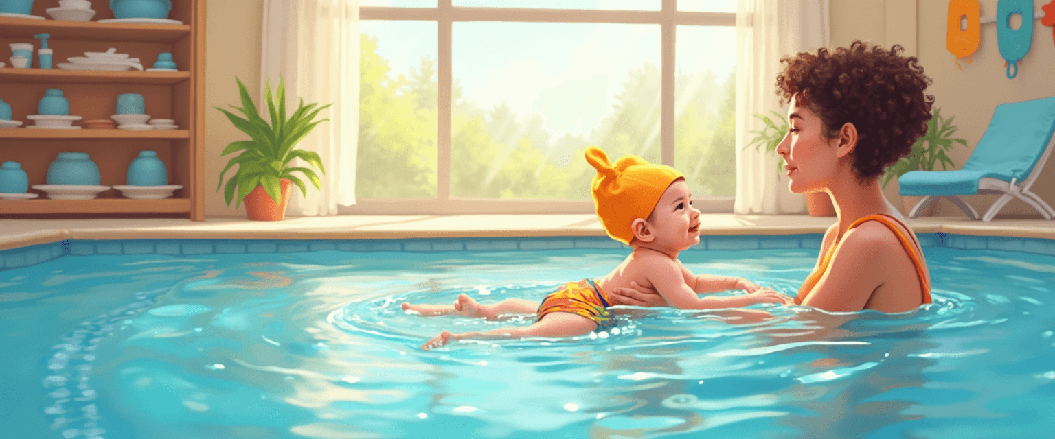 Wanneer starten zwemlessen voor baby's in openbare zwembaden?